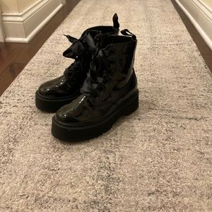 Forever 21 Patent Leather Boots